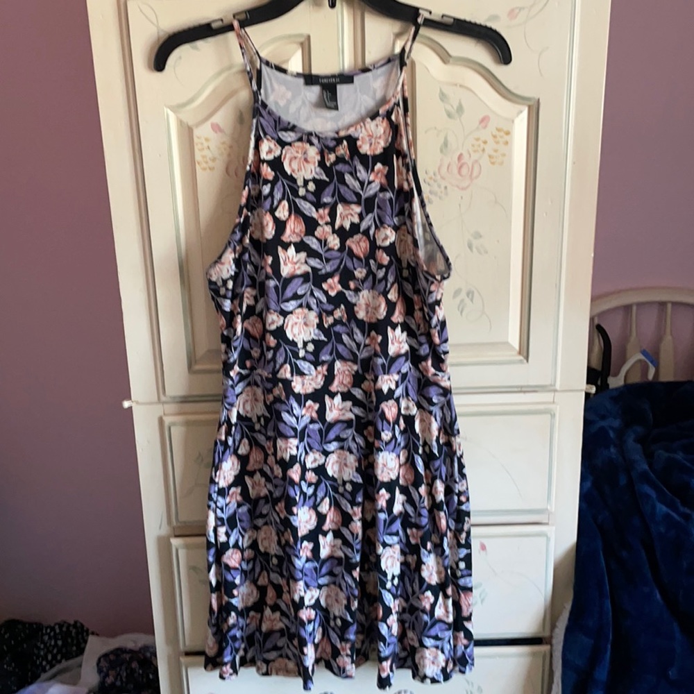 Floral print dress